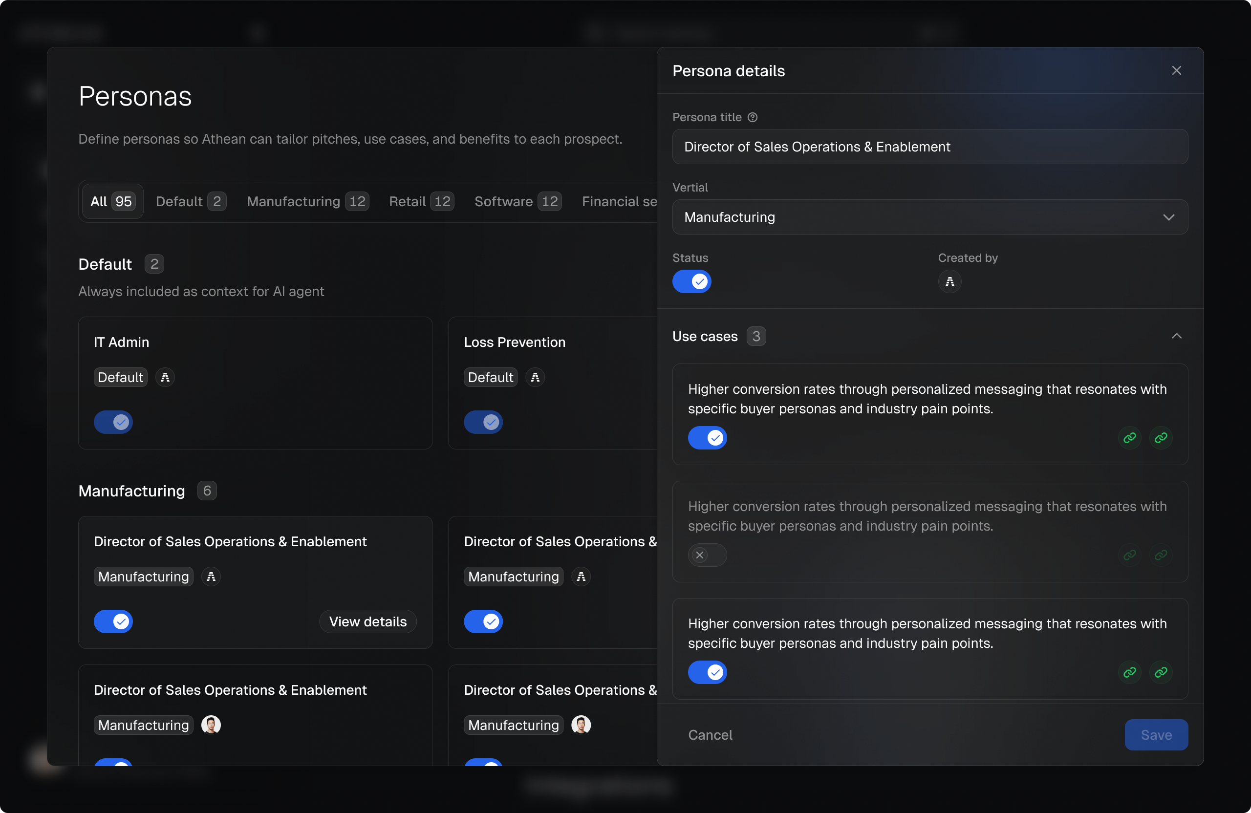 Company Expertise Agents