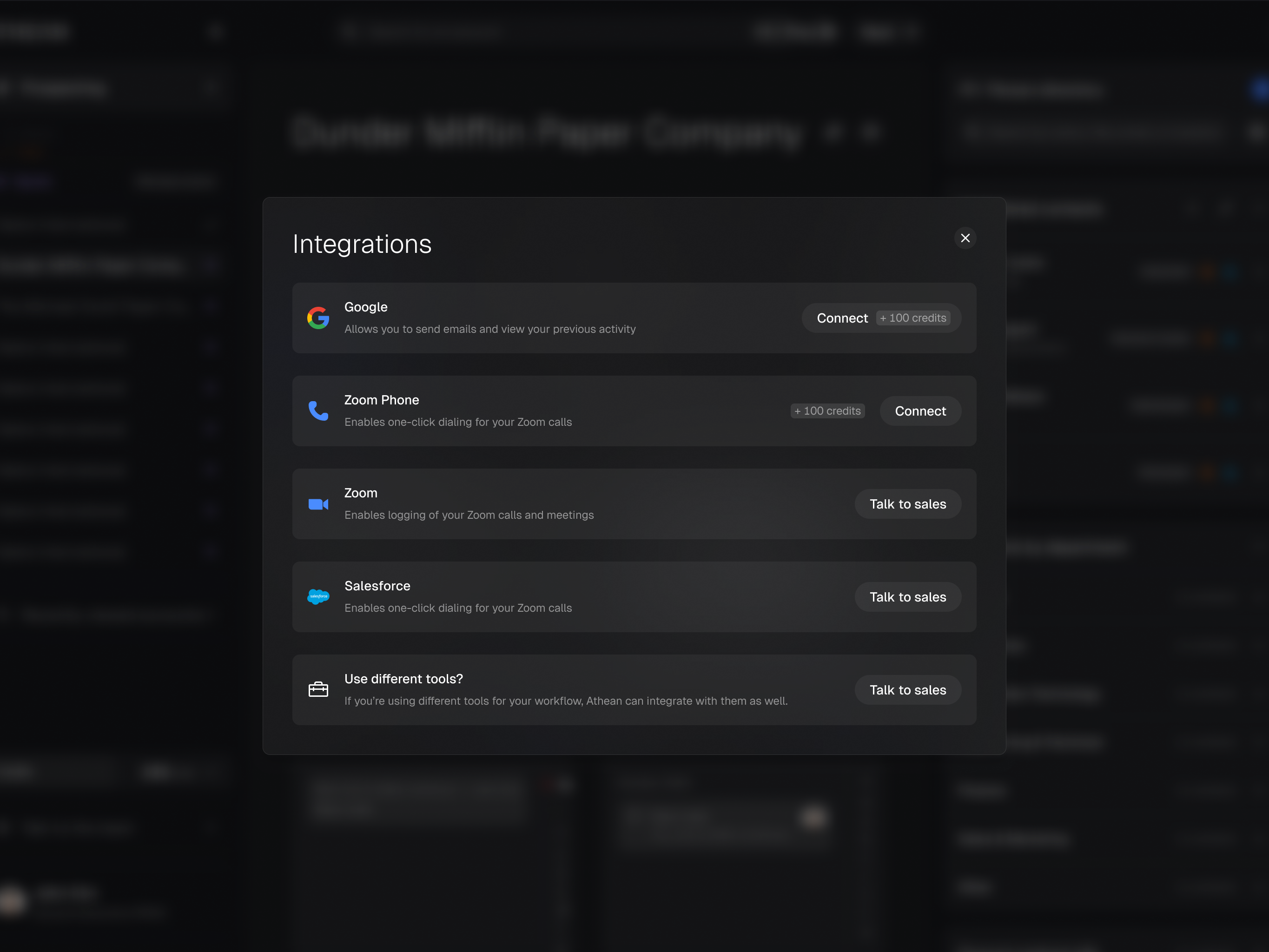"Bring Any Tool" Integration