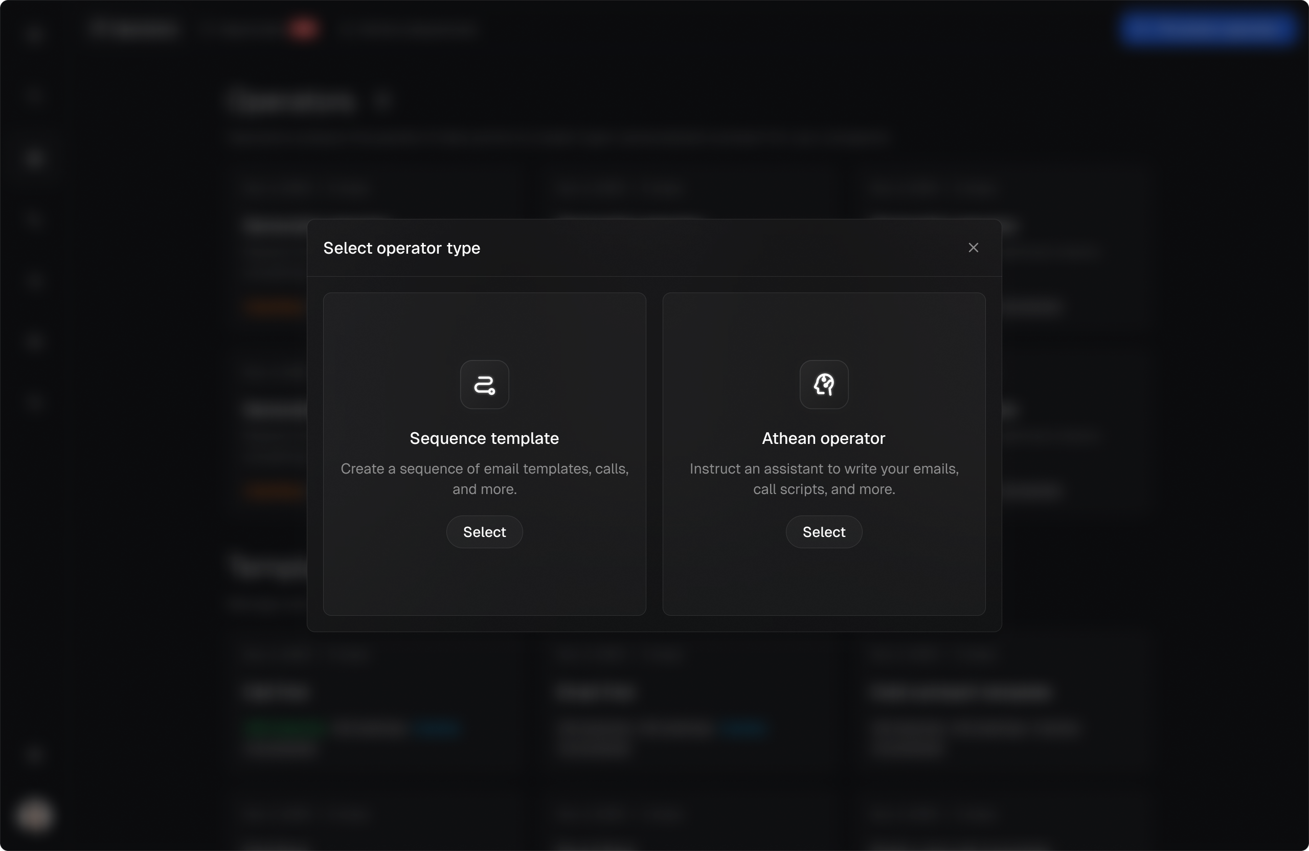 AI Operators & Sequences